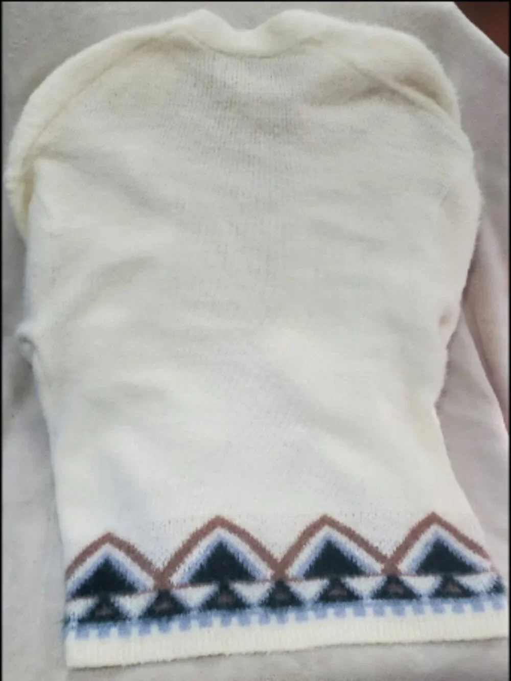 Falls Creek Boho Fuzzy Open Cardigan Sweater NWOT Women's Small/Medium